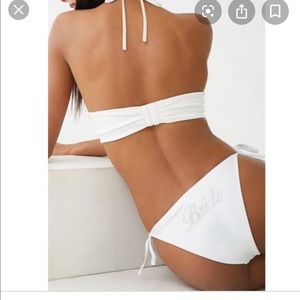 Bride Graphic String Bikini Bottom
